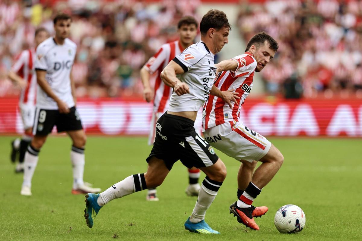 Así fue el partido entre el Sporting y el Burgos Así fue el partido entre el Sporting y el Burgos