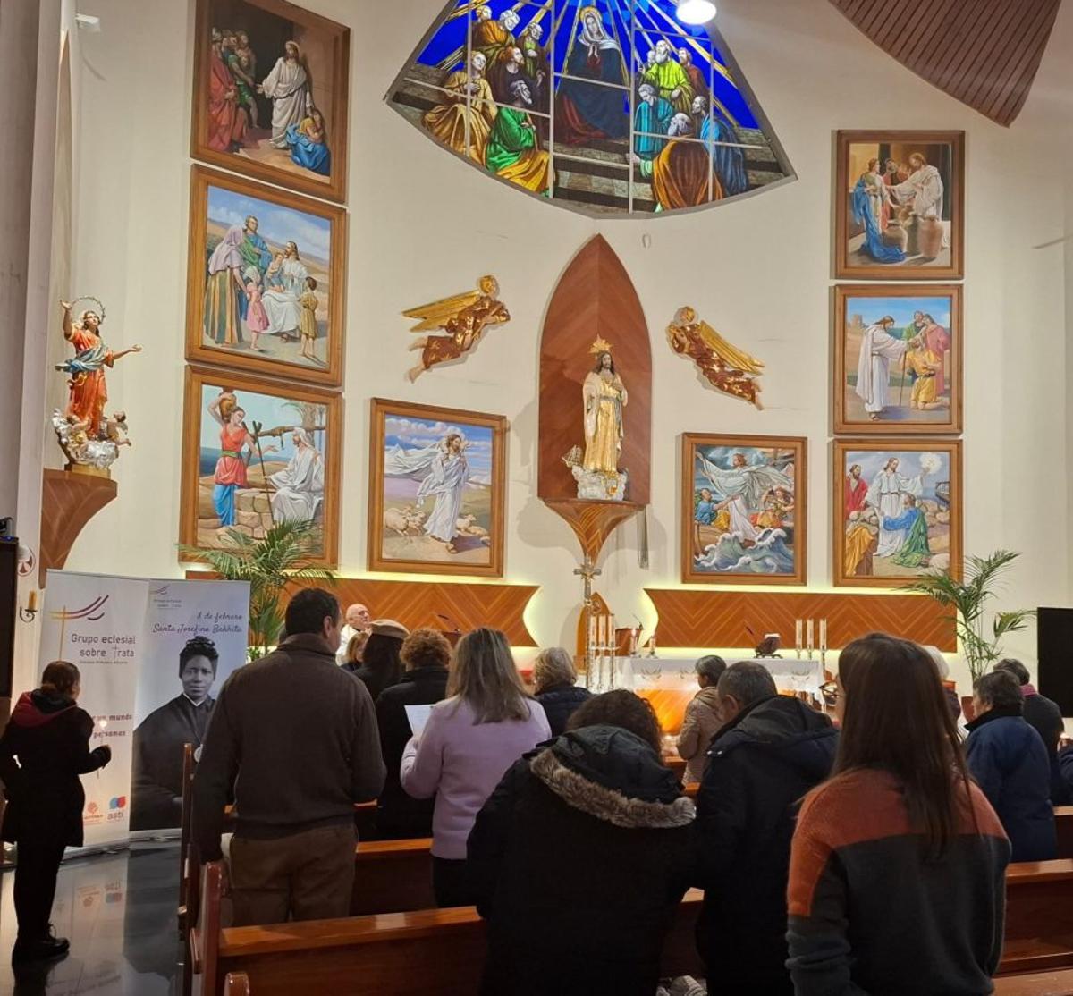 Jornada Mundial de Oración contra la Trata 2026 en la Parroquia del Sagrado Corazón de Torrevieja. | GRUPO ECLESIAL