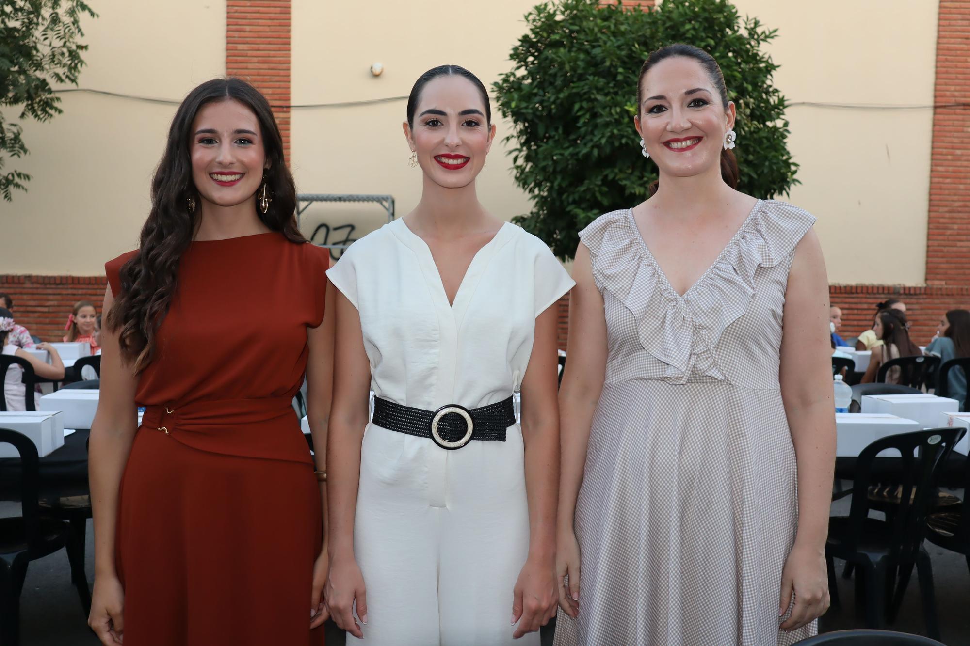 El Pilar-Sant Francesc. Paula Raga, Miriam Lozano y Laura Ponce