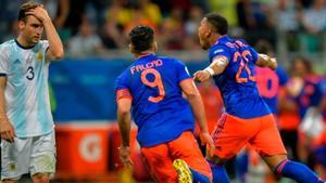 Colombia fue más equipo que Argentina y sumó sus tres primeros puntos en el grupo B de la Copa América