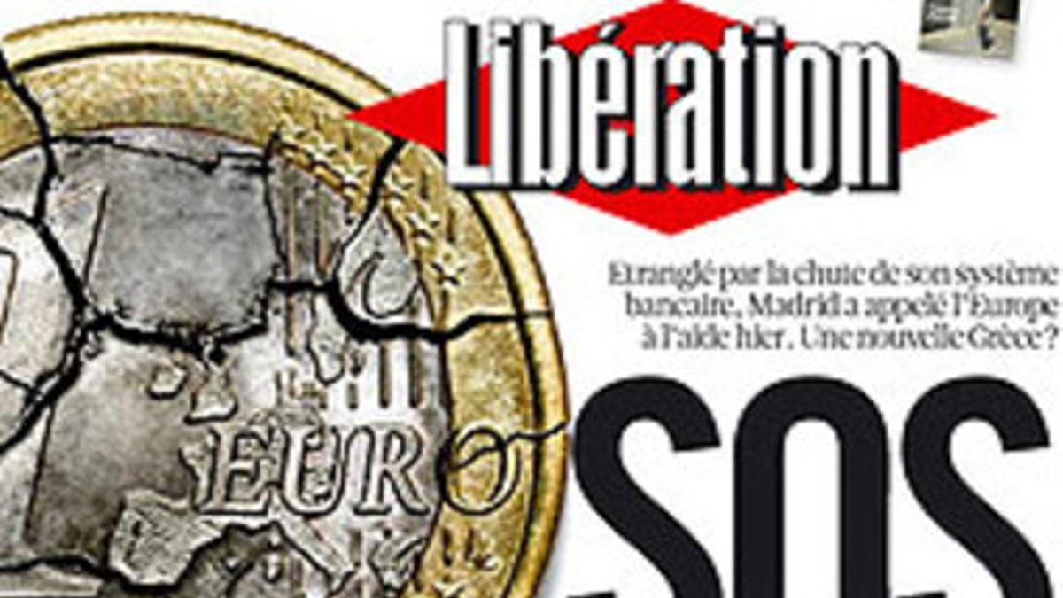 Portada de este miércoles del diario francés 'Libération'.