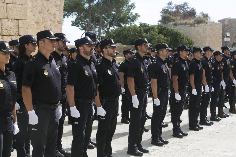 Celebración del Día de la Policía en el Castillo de Santa Bárbara