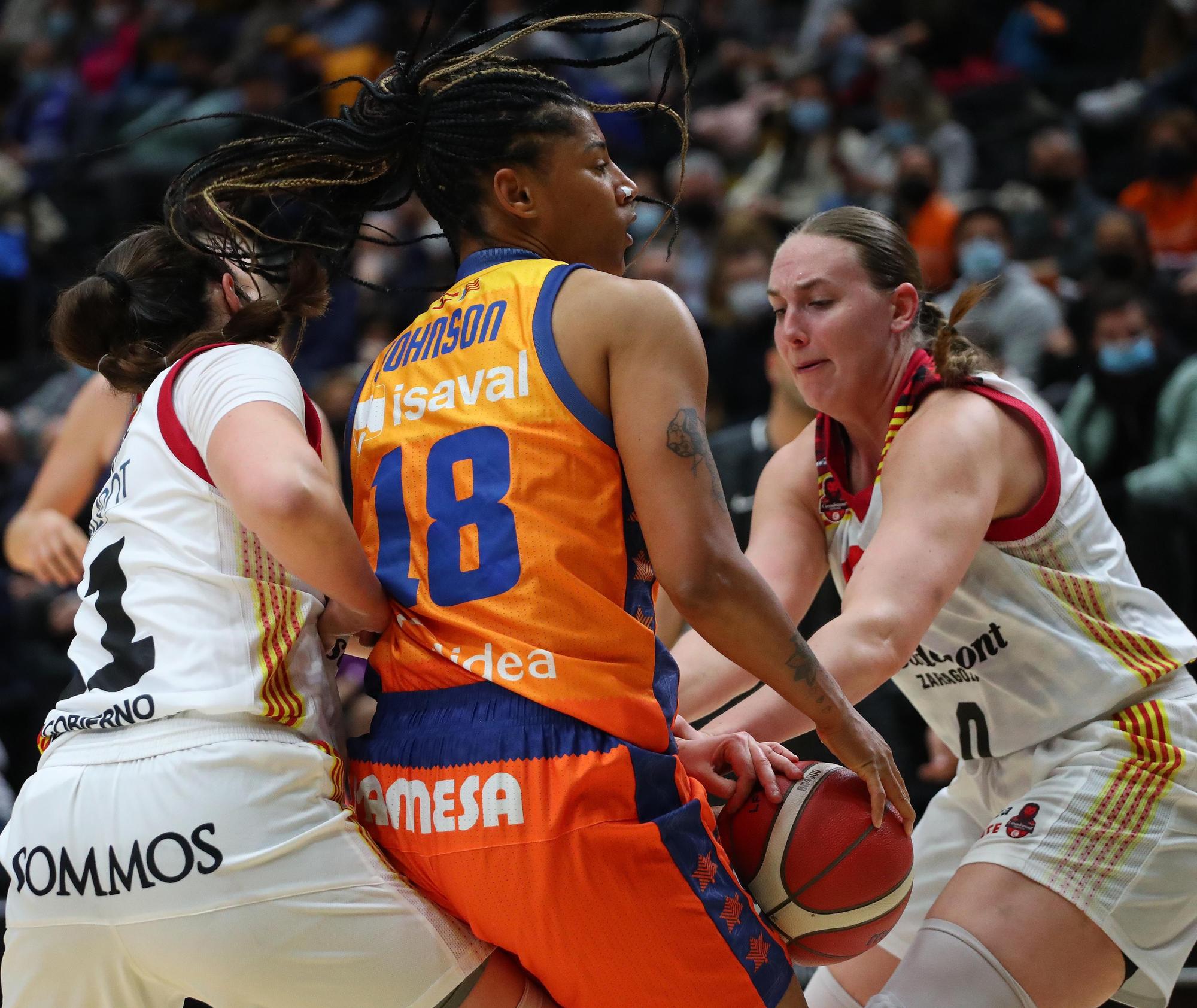 Valencia Basket - Casademont Zaragoza de la Copa de la Reina