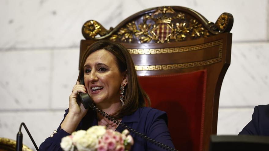 Así ha sido la llamada de la alcaldesa, María José Catalá, a las Falleras Mayores de València 2024