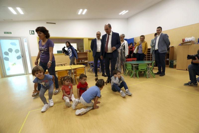 Primer día de clase en el nuevo colegio Parque Venecia