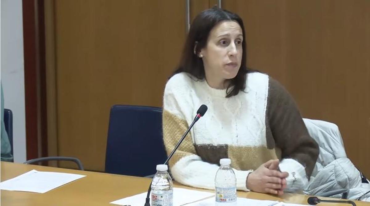 A portavoz do BNG de Boiro, Raquel Suárez.