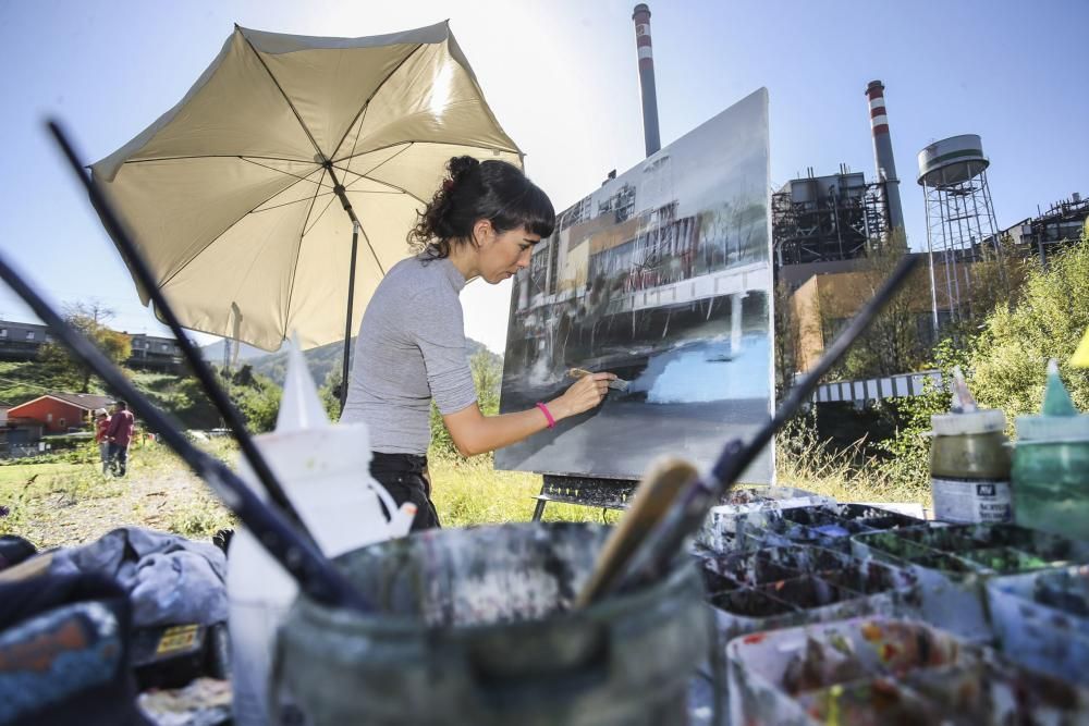 Concurso de pintura rápida en Bueño