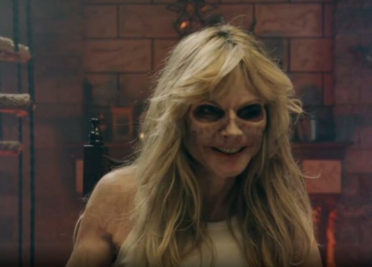 Heidi Klum de zombie en 2021