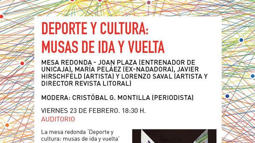 Plaza, en la charla del Pompidou &#039;Cultura y Deporte&#039;