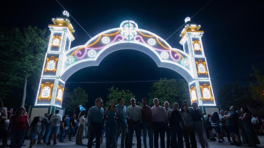 Galería | Encendido de la Feria de Cáceres