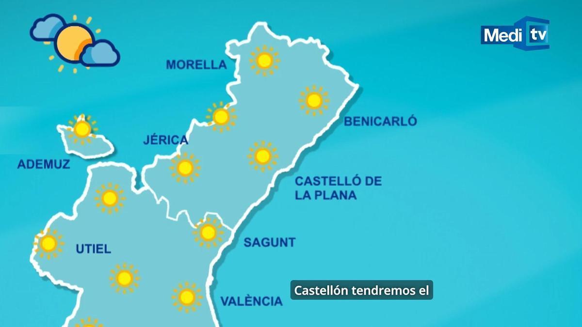 El tiempo | Previsión para mañana sábado en Castellón