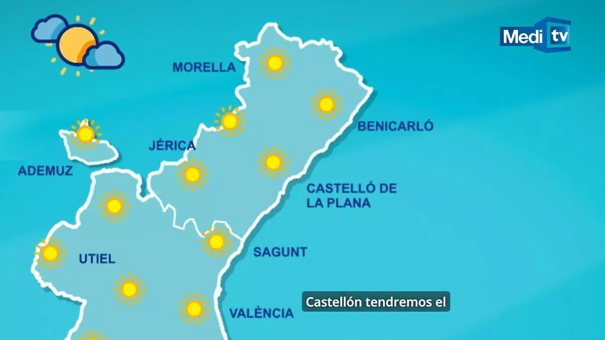 Castellón no tendrá alivio: la canícula marca la previsión del fin de semana y deja otra posible ola de calor a la vista