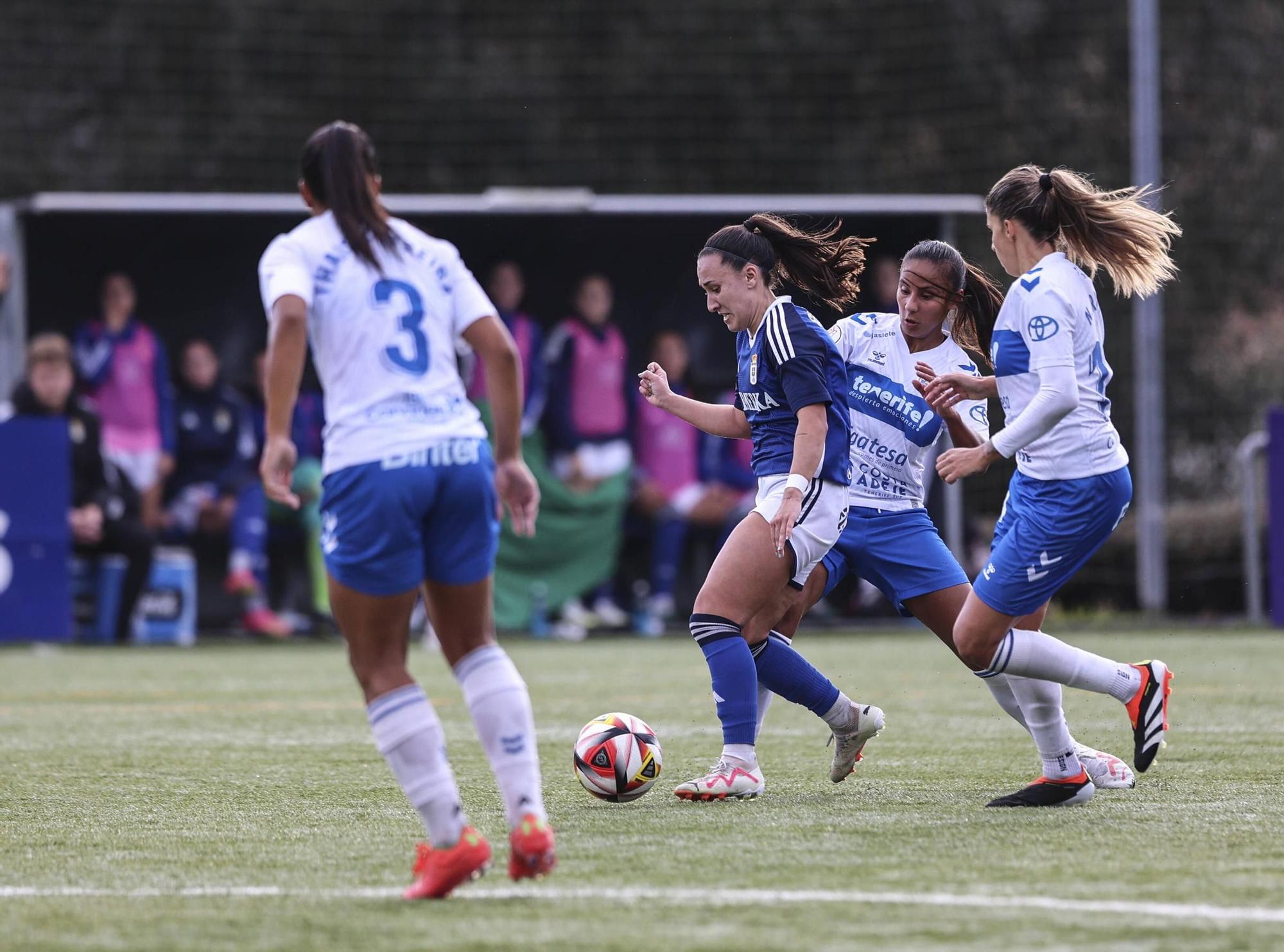 En imágenes: el partido del Real Oviedo Femenino contra el Tenerife