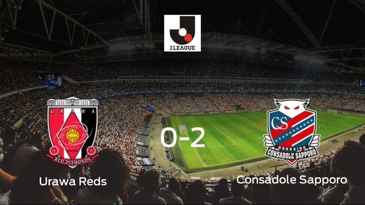 El Consadole Sapporo suma tres puntos a su casillero frente al Urawa Reds (0-2)