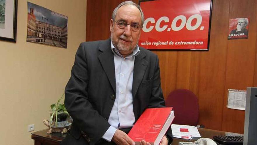 Juan Moreno: &quot;La transición no fue un camino de rosas y CCOO tuvo un papel activo&quot;