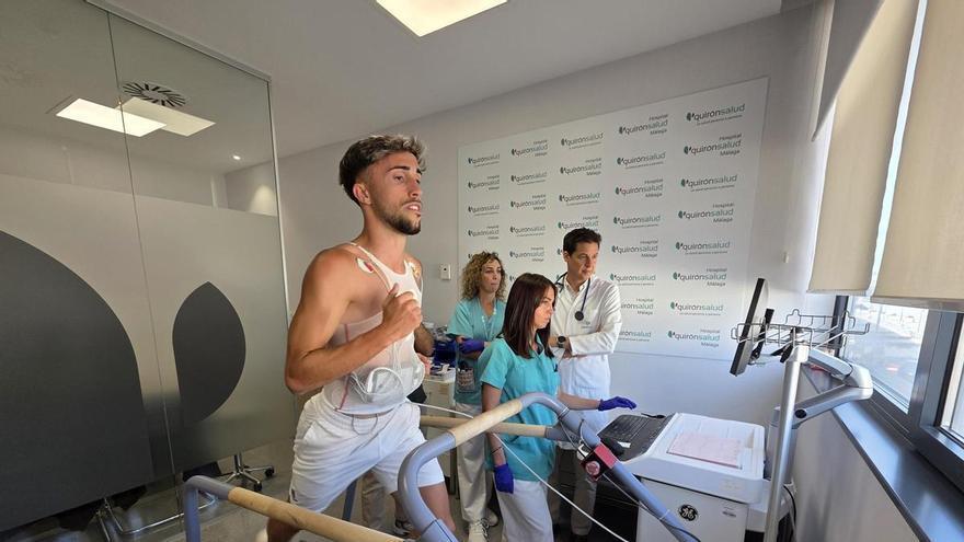 El Málaga CF realiza los reconocimientos médicos de pretemporada en el Hospital Quirónsalud Málaga