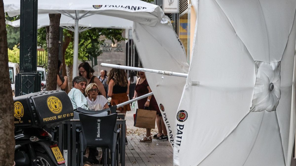Rachas de viento de hasta 90 km/h en Alcoi