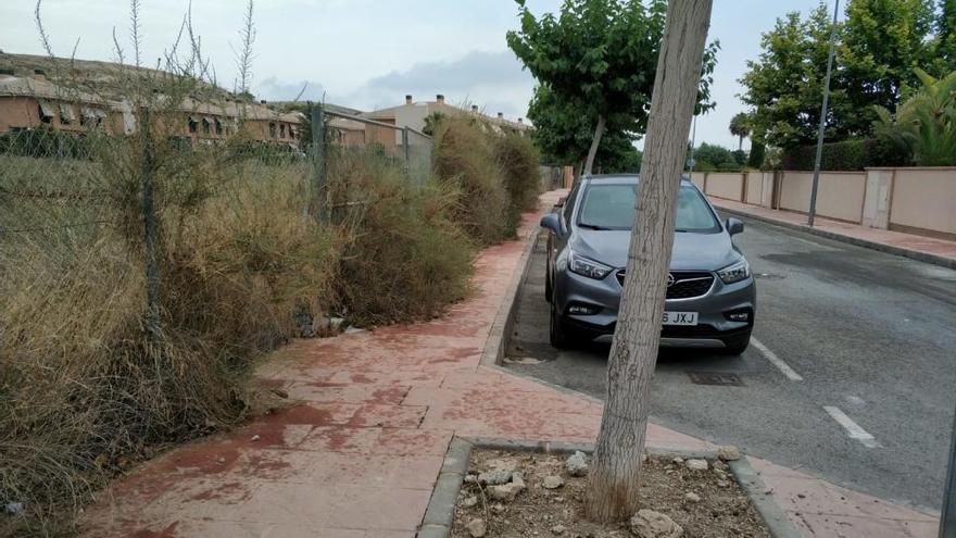 Ciudadanos denuncia la falta de limpieza de las parcelas próximas al casco urbano