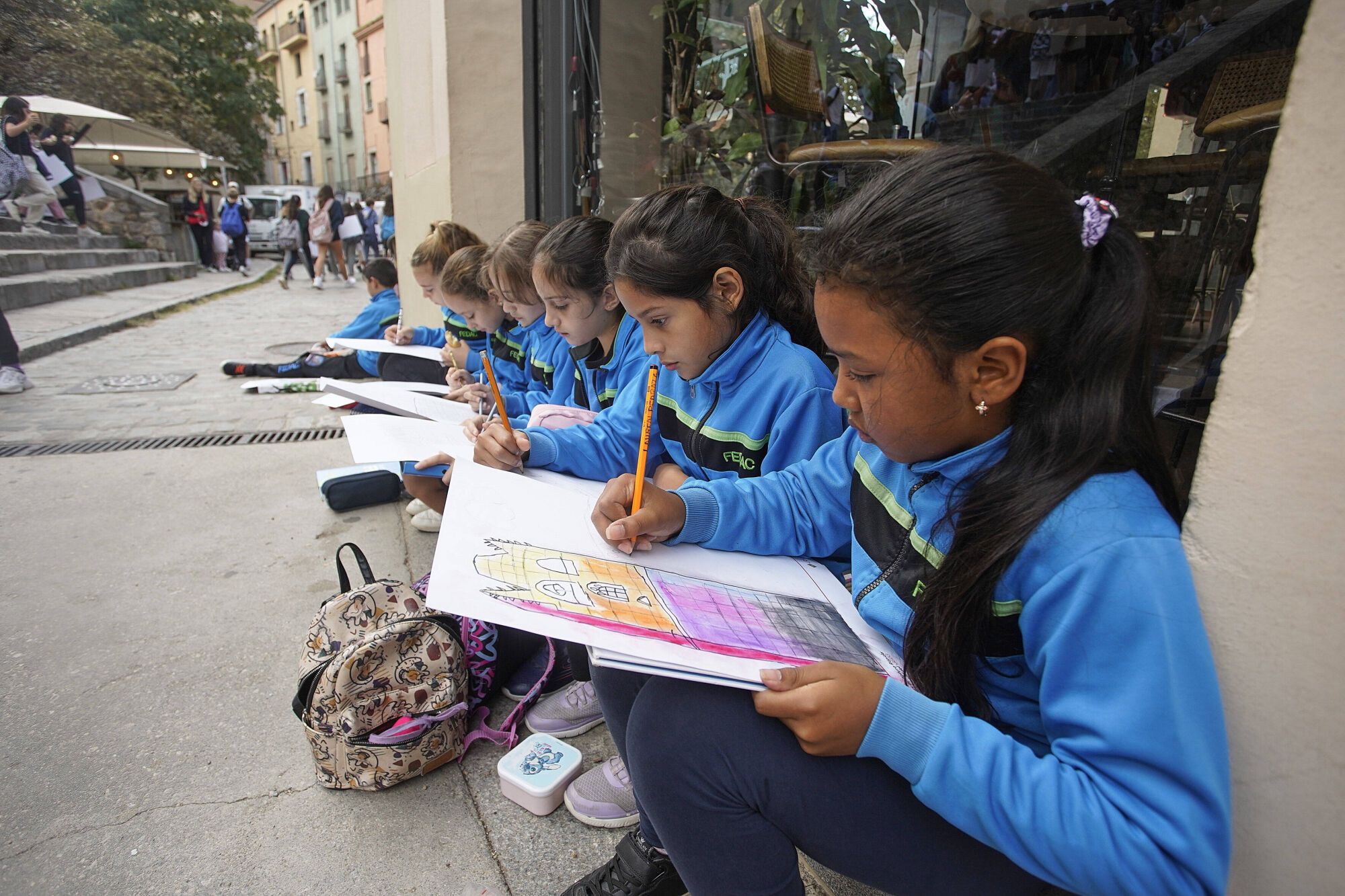 Girona barri vell 51è Concurs de Pintura Ràpida GEIEG Infantil i Juvenil.