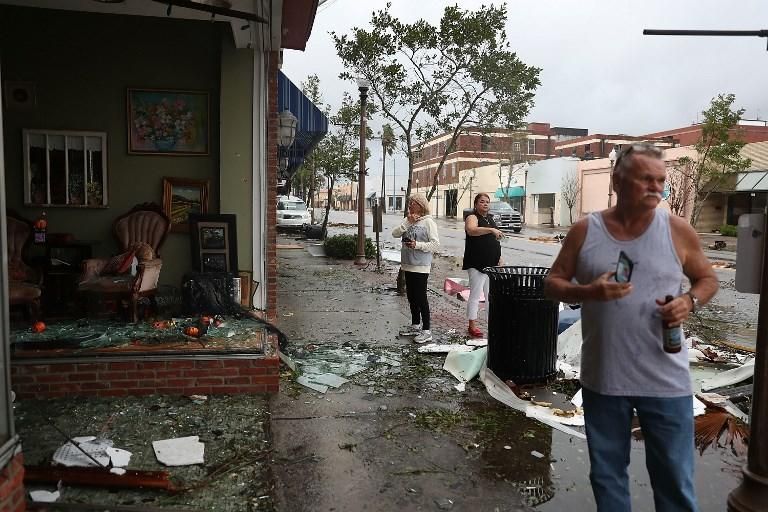 El huracán Michael toca tierra en Florida