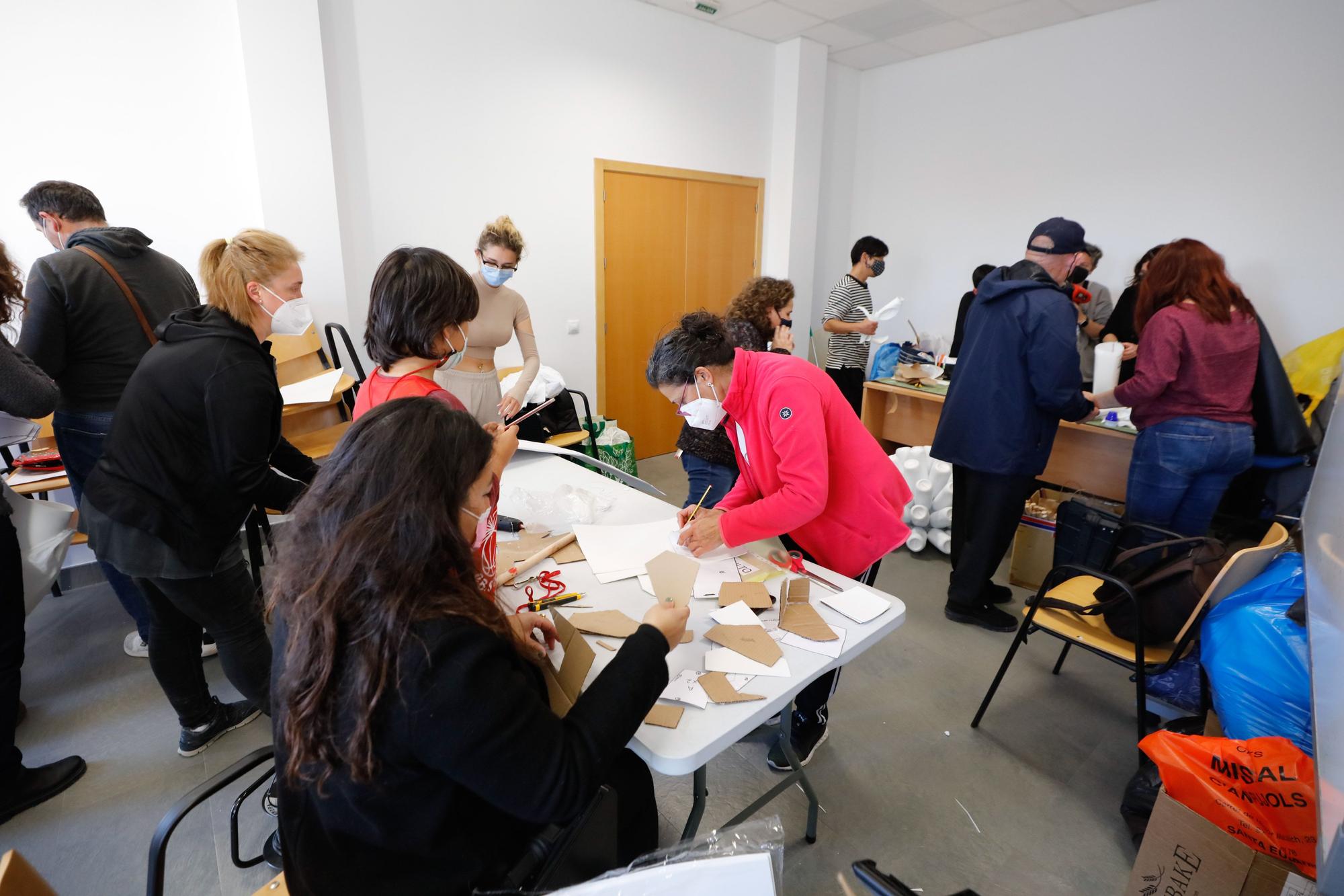 Así organiza el colegio s'Olivera su rúa de Carnaval en Ibiza