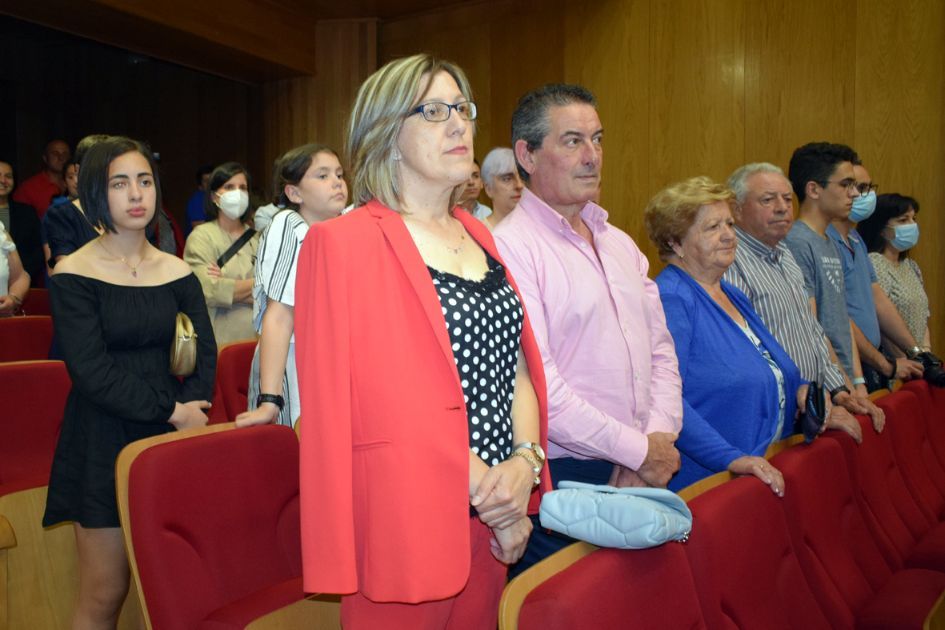 Un momento de la fiesta de graduación del IES de Valga.