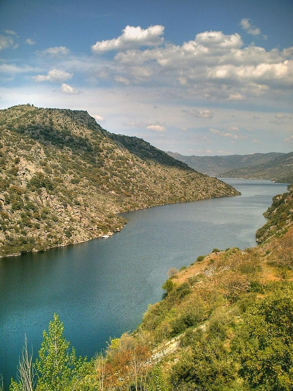 Saucelle, Salamanca, puente diciembre