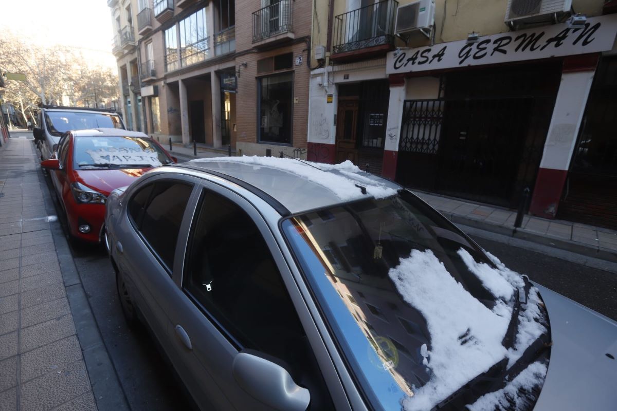 Zaragoza recupera la normalidad tras el paso de 'Juan'