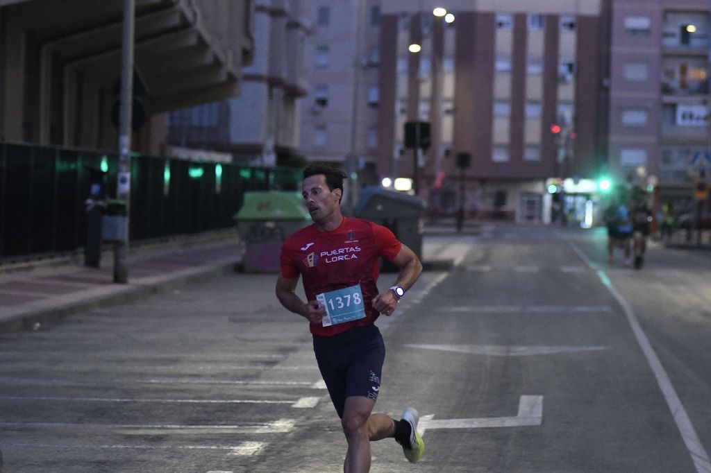 Carrera nocturna de Murcia, en imágenes