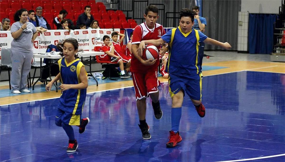 Día del Minibasket en el Príncipe Felipe