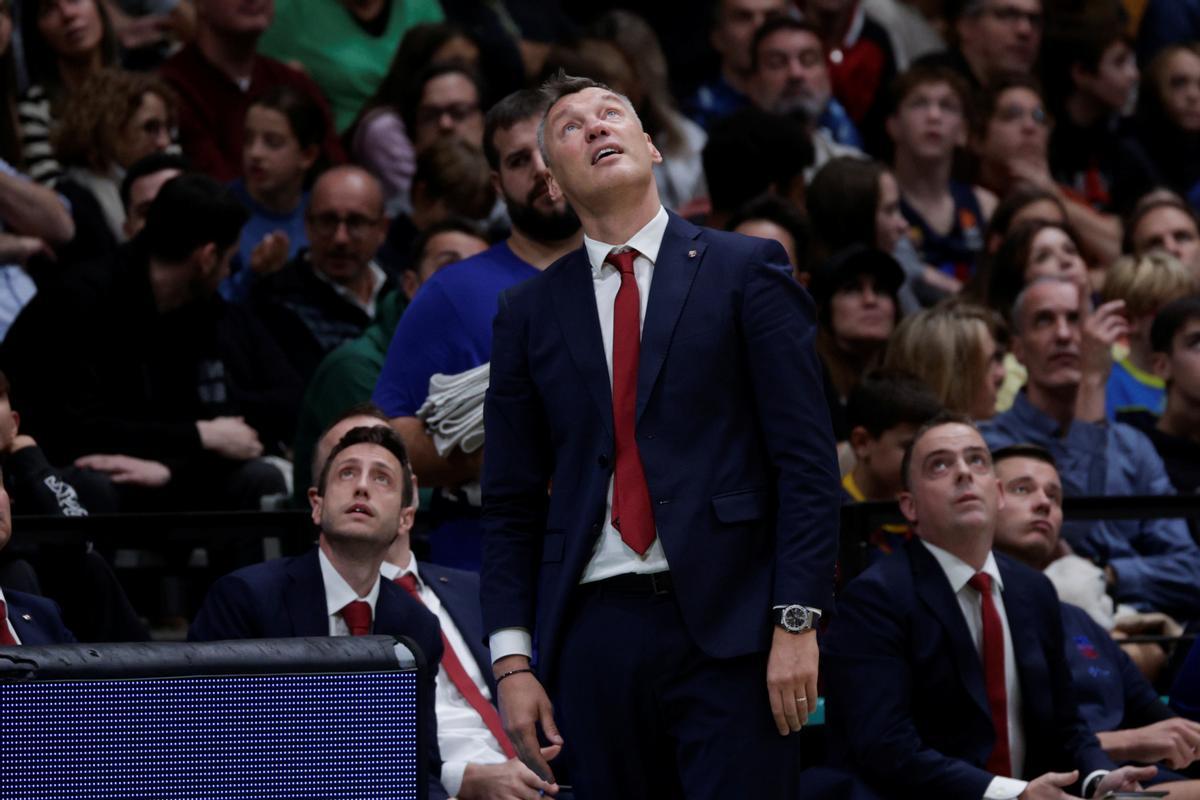 Sarunas Jasikevicius, entrenador del Barça