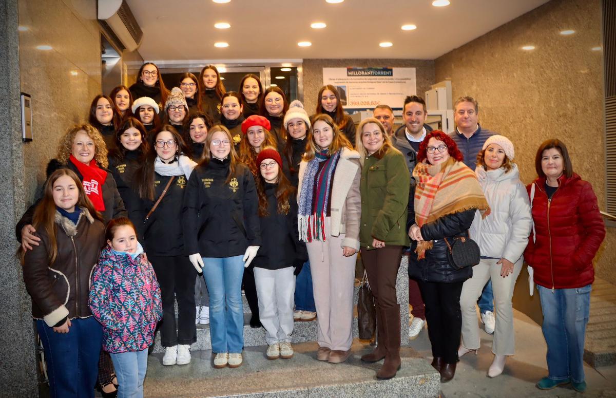 Recepción ante el Ayuntamiento de Torrent.