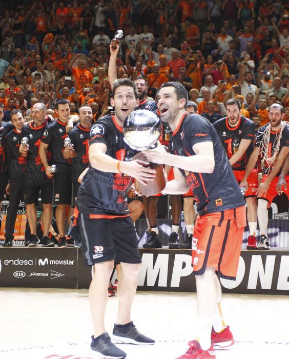 Así ha sido la celebración del Valencia Basket