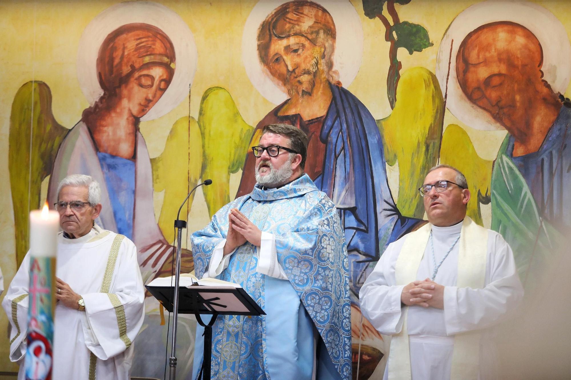 Las imágenes de la llegada de Lleó a a la iglesia de Santo Tomás de Villanueva