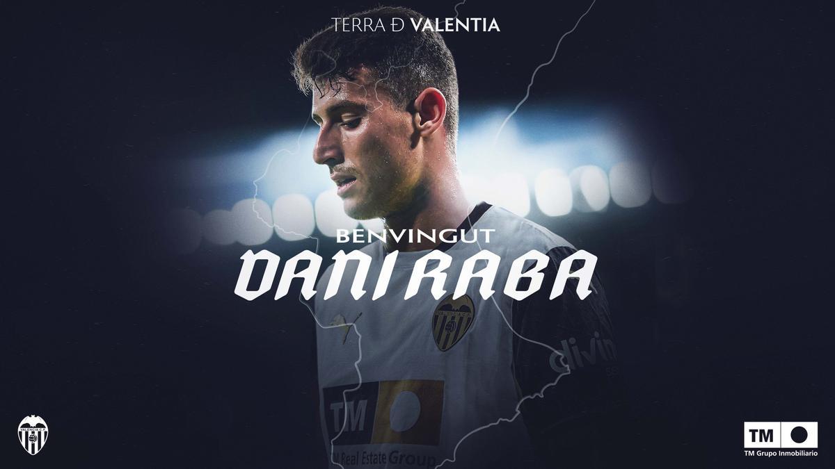 Dani Raba, nuevo jugador del Valencia CF