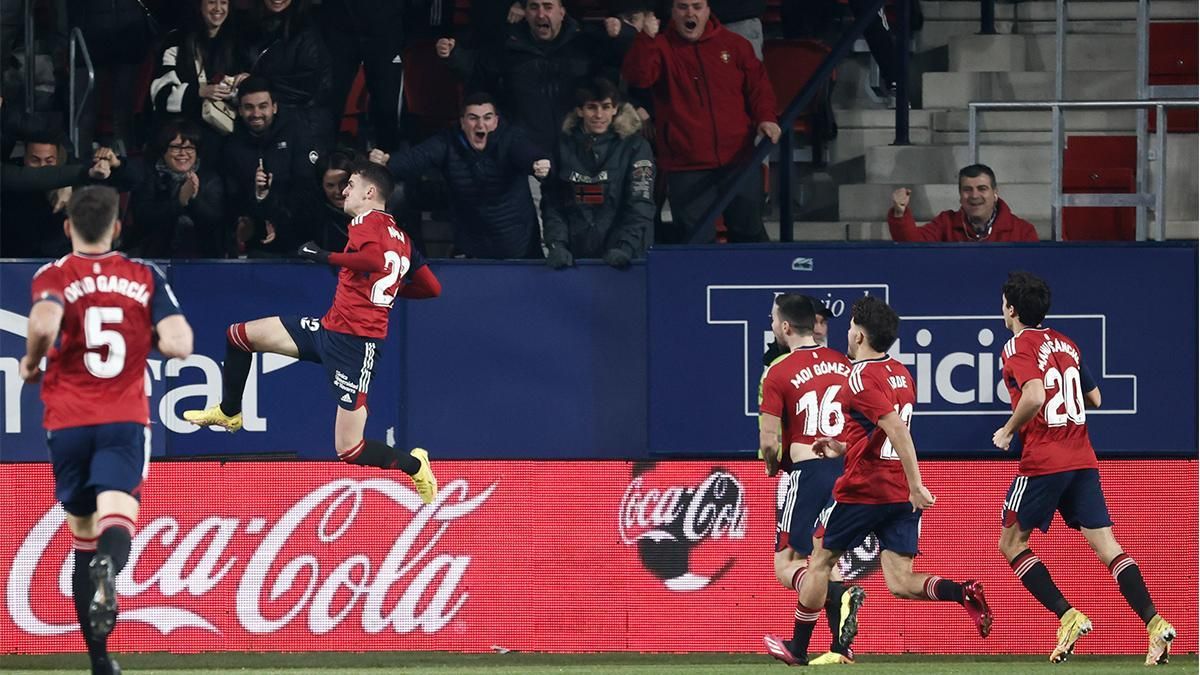 En caso de ganar, el Osasuna podría entrar en la zona de puestos europeos