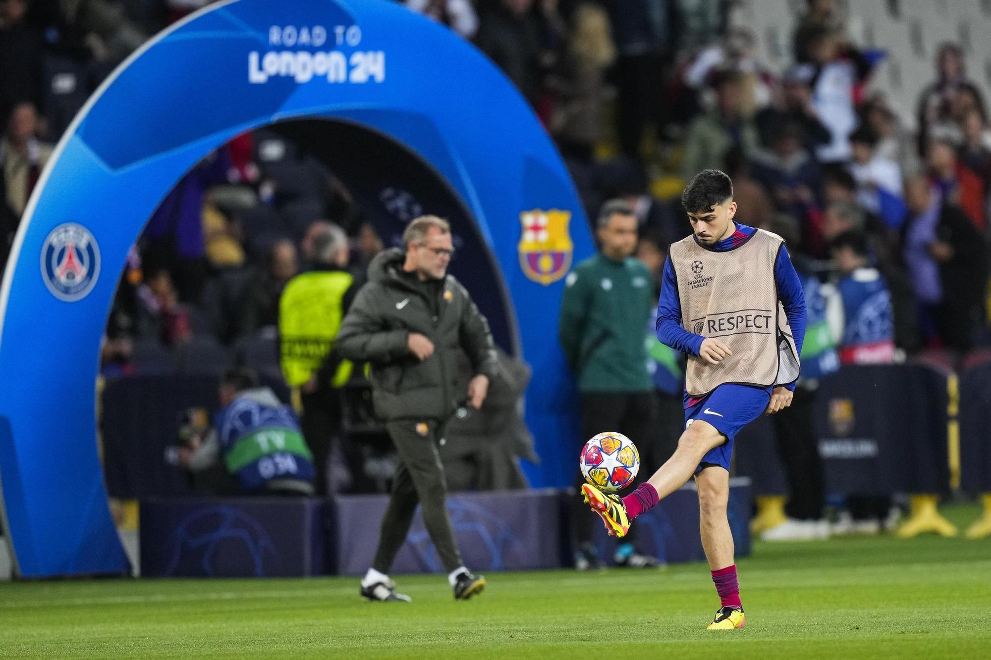 Barça-PSG: les millors imatges del partit de tornada de quarts de final de la Champions