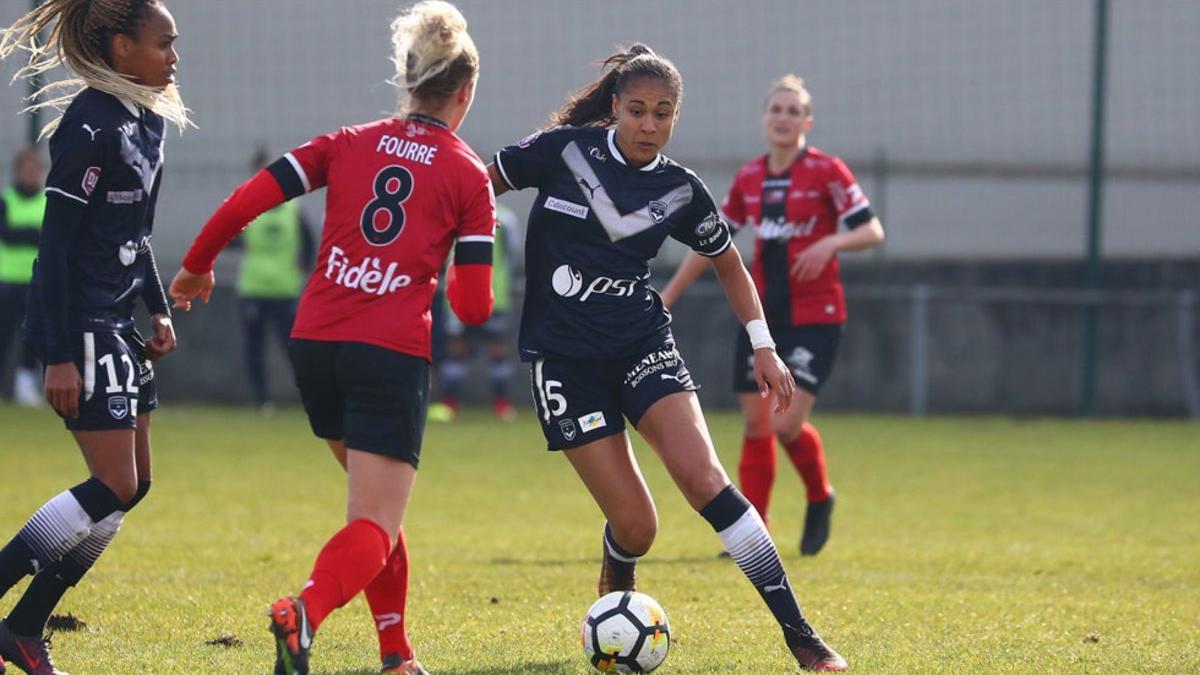 Kathellen da Souza aún tiene un año de contrato con el Girondins