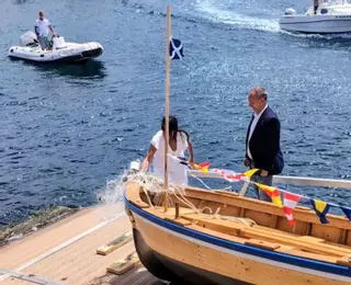 El Cabildo de La Palma impulsa la carpintería de ribera con la botadura del ‘Bóreas’