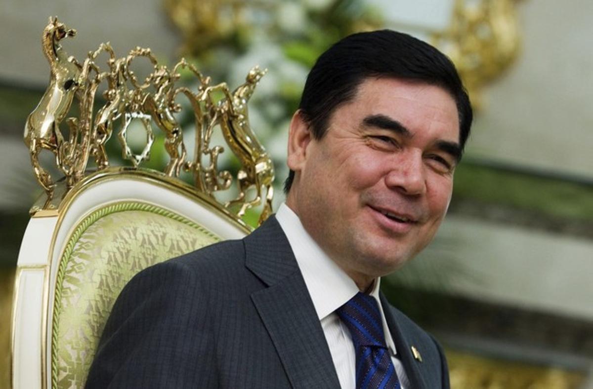 El president del Turkmenistan, Gurbanguly Berdimuhamedow, el 17 de novembre.