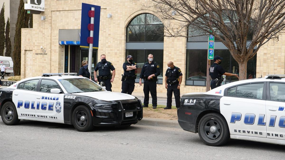 Policía de Dallas, en Texas, Estados Unidos