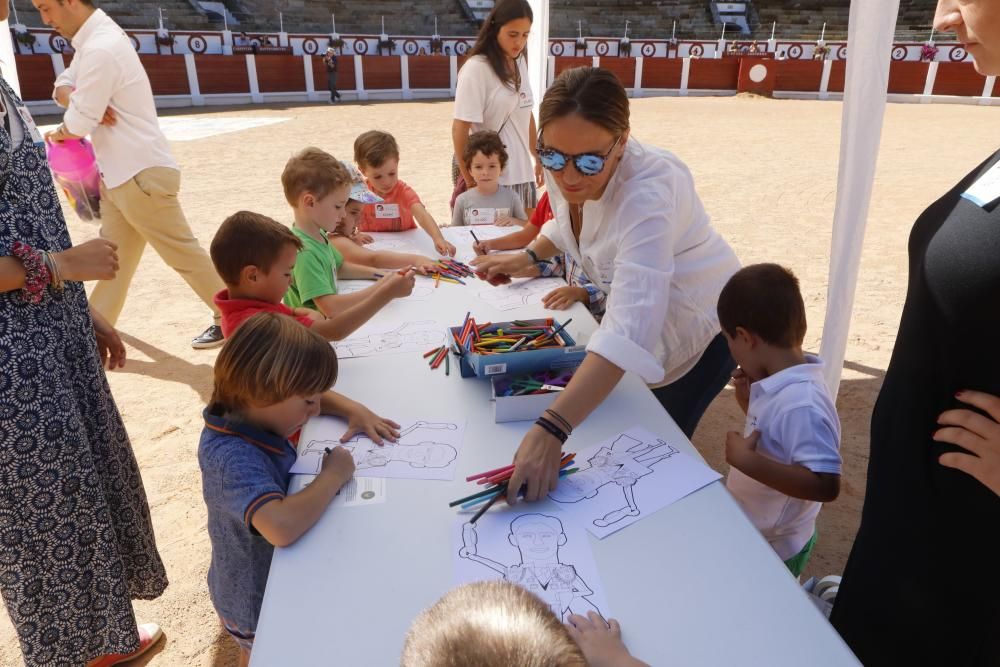 Toros para niños en El Bibio