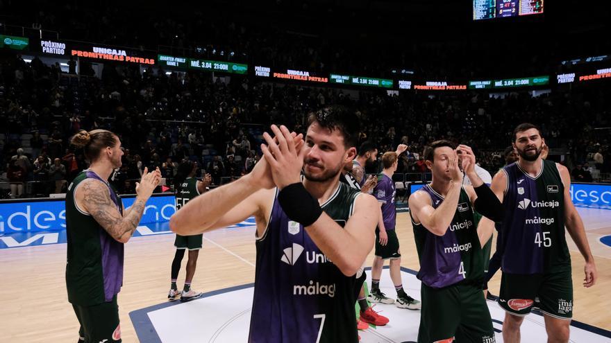 El Unicaja vuelve a amenazar el liderato liguero tras el tropiezo del Madrid