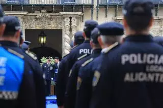 Acto del 179 aniversario de la Policía Local de Alicante