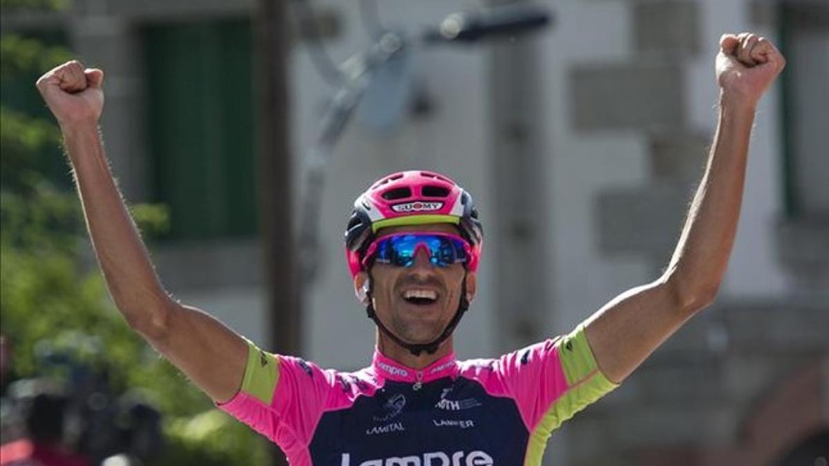 Rubén Plaza ganó la etapa de la Vuelta