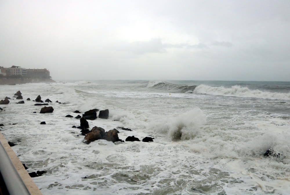 Temporal de llevant a les comarques gironines