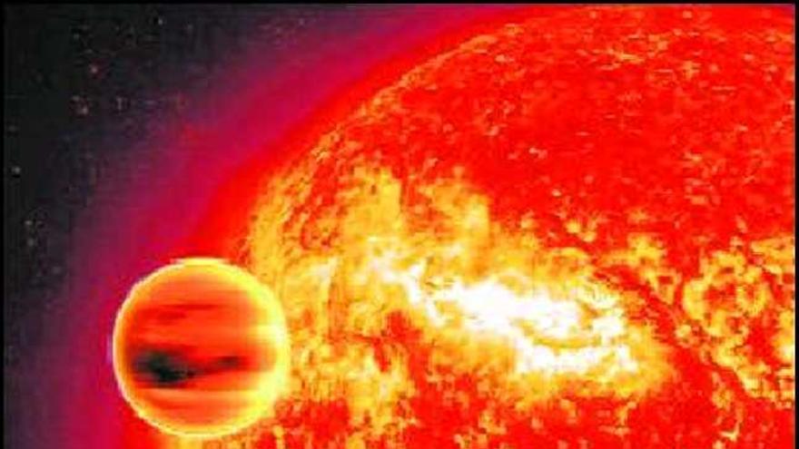 Descubren agua en un planeta fuera del Sistema Solar