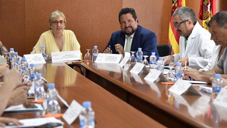 Conselleria y diputación crearán una comisión mixta para mejorar los servicios del Provincial