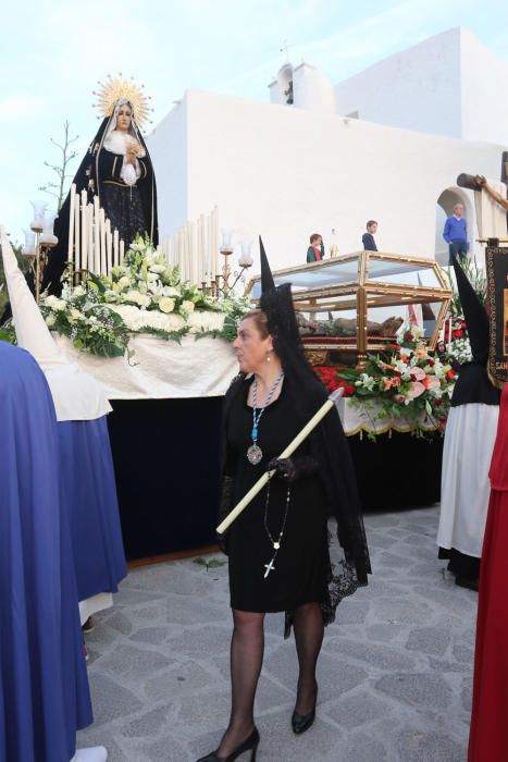 Procesión del Viernes Santo en Santa Eulària.