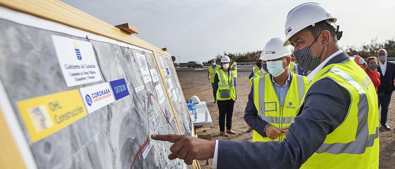 Arranca tras cinco años de espera la obra del tramo La Caldereta-Aeropuerto